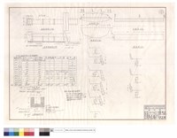 藏品(涵管平,斷面圖、壓力管長度進出水口等工程數量表、水溝斷面圖、平,正面圖)的圖片