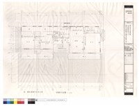 藏品(電信設備、電信配線、電視及廣播音響設備平面配置圖(4))的圖片