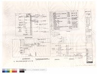 藏品(電話,電視音响設備方塊系統圖及昇位圖)的圖片