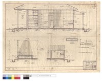 藏品(A-A~C-C剖面圖、床鋪正面,防水夾板或企口板天花詳圖)的圖片