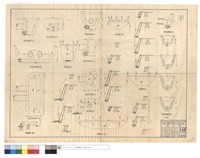 藏品(進,出水口斷,正,平面圖、正面圖、漿砌塊石,排水溝斷面圖)的圖片