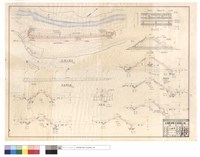 藏品(平面位置圖、甲-甲~乙-乙斷面圖、伸縮縫、埽工沉床)的圖片