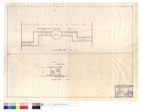 藏品(竹亭小喬木板整修平面圖、竹欄杆油漆示意圖)的圖片