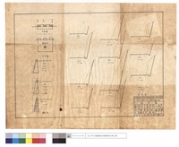 藏品(平面圖、正面圖、斷面圖)的圖片