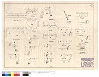 藏品(平,正面圖、護欄,駁坎設計,護坡施工標準圖、漿砌護坡,1:3:6PC水溝斷面圖)的圖片