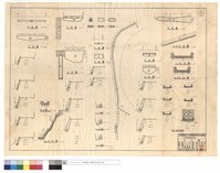 藏品(平,正面圖、A-A,B-B,C-C,剖面圖、護欄剖,正,平面圖、涵管出口排水溝)的圖片