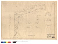 藏品(屋架大樣圖,R,A-A斷面圖、屋架基礎連接圖)的圖片