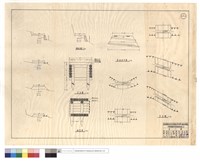 藏品(橫斷面圖、正,側面圖、箱涵標準圖、平面圖)的圖片