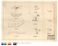 藏品(平,正面圖、構造詳細圖、半邊橋斷面圖、三明治駁坎標準,橫斷面圖)的圖片