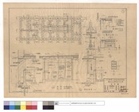 藏品(廚房,壁櫥,浴室,牆基剖面圖、山牆泛水圖)的圖片