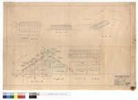 藏品(屋架平,斷,正,剖,側面圖、透視圖)的圖片