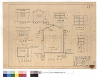 藏品(正、背、側、剖、平面暨門窗詳細)的圖片