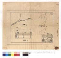 藏品(平,縱面圖、橫斷面)的圖片