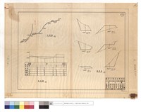 藏品(平,縱面圖、橫斷面)的圖片