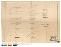 藏品(廚房浴室三棟地基,廁所三棟地基斷面圖、工寮及廚浴,廁所平面圖)的圖片