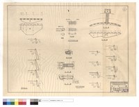 藏品(駁坎、寬蓋板平面圖、進水口剖面圖、甲或乙及丙鋼筋、平,剖,正面圖、駁坎及版涵)的圖片