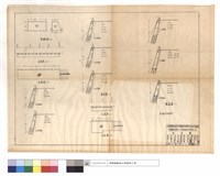 藏品(護欄詳圖、平,正,斷面圖)的圖片