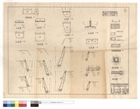 藏品(護欄,甲乙丙鋼筋蓋版詳細圖、涵管,正,平面圖、進水口斷面圖)的圖片