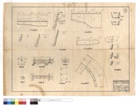 藏品(駁坎,涵管進出水口,涵管剖,平,正,斷面圖、涵身,開炸邊溝斷面)的圖片