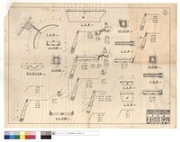 藏品(平,正面圖、擋砂土牆正面圖、進出水口、A~A.B~B斷面圖)的圖片