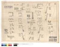 藏品(版涵鋼筋,護欄詳細圖、平,正面圖、進出水口,排水溝斷面圖)的圖片