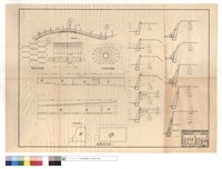 藏品(平,正面圖、籠軀,護欄,蛇籠結尾詳細圖)的圖片