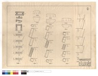 藏品(詳細圖、原木箱涵、平,正面)的圖片