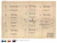 藏品(銏筋佈置圖、縱斷,半正,半剖面、乙丙殅辛壬鋼筋)的圖片