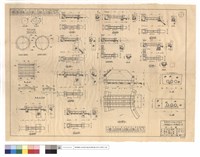 藏品(鋼筋彎紮圖、縱斷面、鋼筋佈置圖、乙~庚鋼筋、半正,半剖面丑,寅,子、A~A,上,下游)的圖片