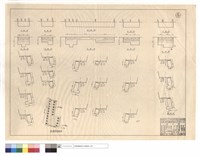 藏品(平,正,斷面圖、原木擋牆側面詳圖)的圖片