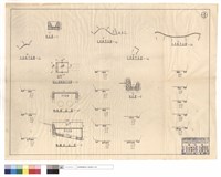 藏品(A-A~B-B,斷面圖、水溝線,進水口端墻增高平面圖)的圖片