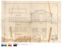 藏品(基礎,屋頂平面圖、照明設備配置圖、剖面、D1,D2門)的圖片