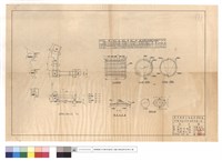 藏品(47K+940Ø*1*5、D=900縱斷面、鋼筋佈置,彎紮圖、半正面、半剖面A~C)的圖片
