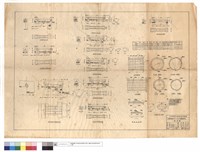 藏品(3K+073~5K+980、D=600,900縱斷面、A-A~C-C、半正面、半剖面A~C、鋼筋佈置,彎紮圖)的圖片
