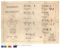 藏品(乙~庚鋼筋、彎紮圖、半正面、半剖面子~寅、縱斷面、鋼筋佈置圖、A-A~B-B)的圖片