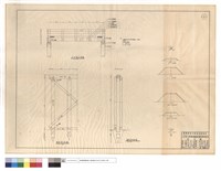 藏品(4M木橋正面圖、橋排架半,側面圖)的圖片
