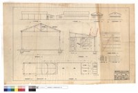 藏品(正,平,背,斷,左側,右側面圖、屋架伏圖、基礎圖、墻壁大骨圖、百葉,活葉窗)的圖片