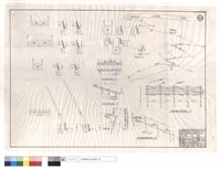 藏品(杉木台階平面及斷面圖、打椿編柵植草正,斷面圖)的圖片