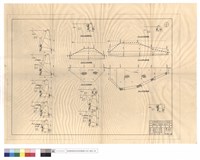 藏品(擋土牆正,平,剖面圖)的圖片