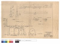 藏品(1/2mØ鋼纜詳圖、7.5公秉油池按裝圖、圓木棒,油池量油尺、銅製)的圖片