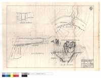 藏品(A-A,L~L剖面圖、730線3K+550箱涵駁坎位置平面圖、正面圖)的圖片