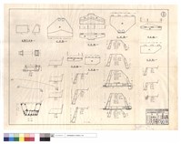 藏品(護欄詳細圖、正,平面圖)的圖片