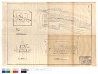藏品(防砂埧位置示意圖、A-A,B-B斷面圖)的圖片