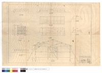 藏品(平,斷,立,正背,側面圖、屋架圖)的圖片