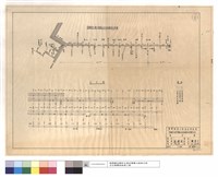 藏品(宜蘭貯木場至棲蘭山段沿途線路分佈圖、交叉表)的圖片