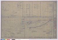 藏品(一、浴廁面鏡立面圖  二、T11T12浴廁平面詳圖圖 入口大廁吊平頂剖面及大樣圖)的圖片