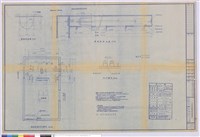 藏品(1.電梯昇降路剖面圖、2.屋頂機械房平面圖)的圖片