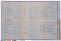 藏品(1.施工規範、2.鋁合金地板背面詳圖、3.剖面大樣、4.鋁合金支架詳圖、5.防震桁條詳圖、6.電腦室平面圖、7.牆角.封口收邊大樣)的圖片