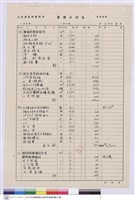 藏品(單價分析表)的圖片