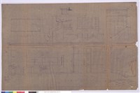 藏品(剖面圖、屋頂平面、屋面及水落詳圖、鐵書架)的圖片